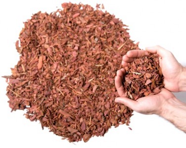 Кора сибирской лиственницы мелкая 1-3 см
