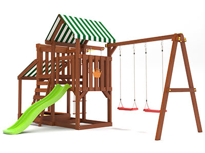 Детский игровой комплекс TooSun (Тусан) 3 с песочницей